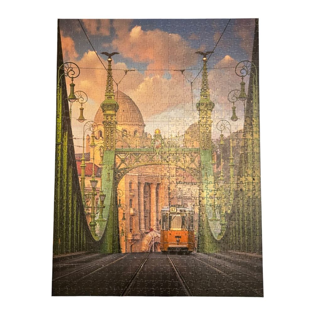 Buffalo Puzzle 1000 Pieces Photographic Collection The Liberty Bridge 11970